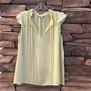 Chartreuse BLOUSE COUNTERPARTS Size Large